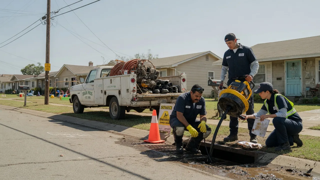 Drain Cleaning in Goree, TX near me